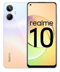 Realme 10 8/128GB Dual SIM Clash White hinta ja tiedot | Matkapuhelimet | hobbyhall.fi