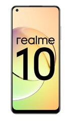 Realme 10 8/128GB Dual SIM Clash White hinta ja tiedot | Matkapuhelimet | hobbyhall.fi