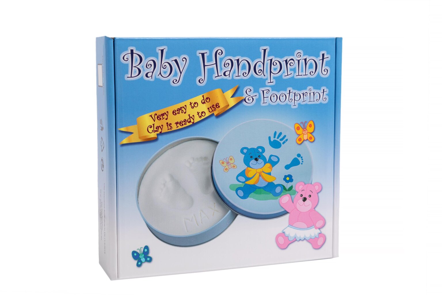 Baby HandPrint -setti, sininen hinta ja tiedot | Kipsisetit ja valokuvakehykset | hobbyhall.fi