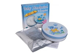 Baby HandPrint -setti, sininen hinta ja tiedot | Kipsisetit ja valokuvakehykset | hobbyhall.fi