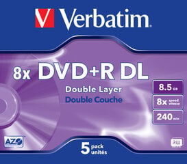 DVD-d Verbatim 43541 hinta ja tiedot | Vinyylilevyt, CD-levyt, DVD-levyt | hobbyhall.fi