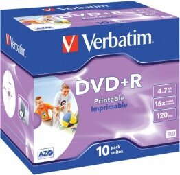 DVD-levy Verbatim 43508 hinta ja tiedot | Vinyylilevyt, CD-levyt, DVD-levyt | hobbyhall.fi