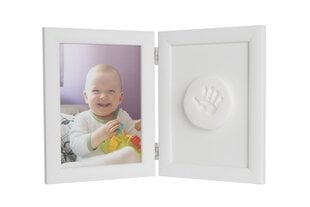 Baby HandPrint -lasten käden tai jalanjäljen valmistussetti, valkoinen hinta ja tiedot | Kipsisetit ja valokuvakehykset | hobbyhall.fi