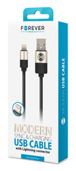 Forever USB / Lightning, 1 m hinta ja tiedot | Puhelinkaapelit | hobbyhall.fi