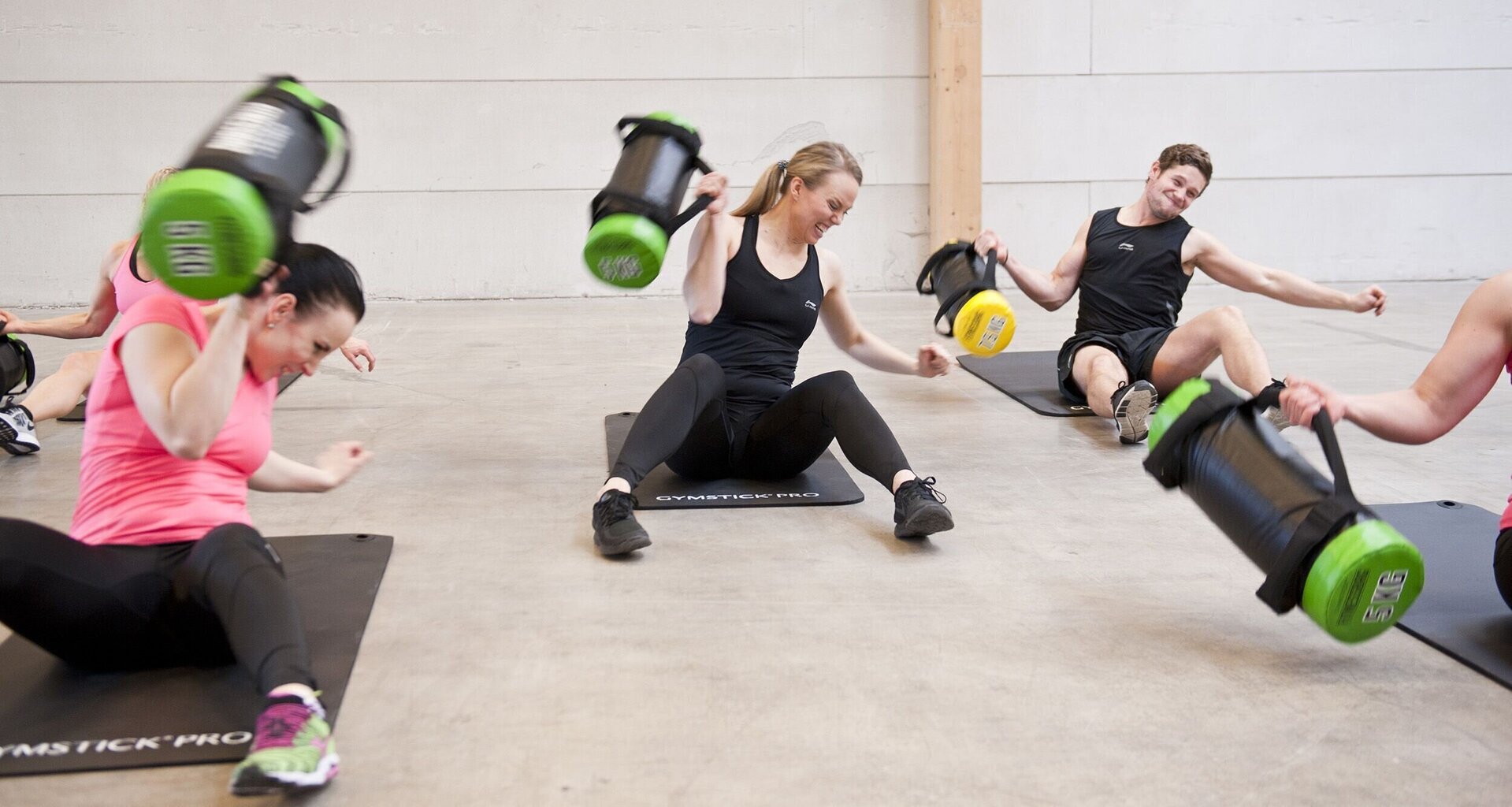 Gym Fitnessbag, vihreä, 5 kg hinta ja tiedot | Käsipainot, kahvakuulat ja voimaharjoittelu | hobbyhall.fi