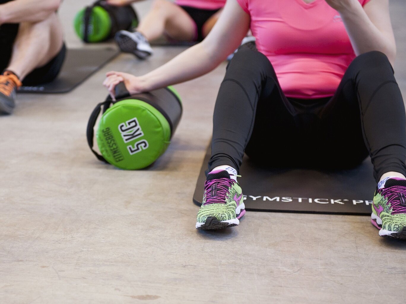 Gym Fitnessbag, vihreä, 5 kg hinta ja tiedot | Käsipainot, kahvakuulat ja voimaharjoittelu | hobbyhall.fi