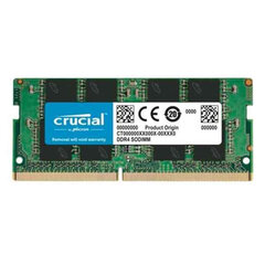 Crucial - DDR4 - 16 Gt - SO DIMM 260-PIN hinta ja tiedot | Muisti (RAM) | hobbyhall.fi