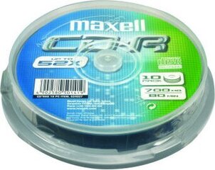 CD Maxell 10 kpl hinta ja tiedot | Vinyylilevyt, CD-levyt, DVD-levyt | hobbyhall.fi