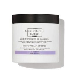 Sävyttävä hiusnaamio vaaleaksi värjätyille hiuksille Christophe Robin Shade Variation Mask Blond Pur, 250ml hinta ja tiedot | Christophe Robin Hajuvedet ja kosmetiikka | hobbyhall.fi