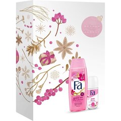 Fa Pink Passion -setti: roll on -deodorantti, 50ml + suihkugeeli, 250ml hinta ja tiedot | Suihkusaippuat ja suihkugeelit | hobbyhall.fi