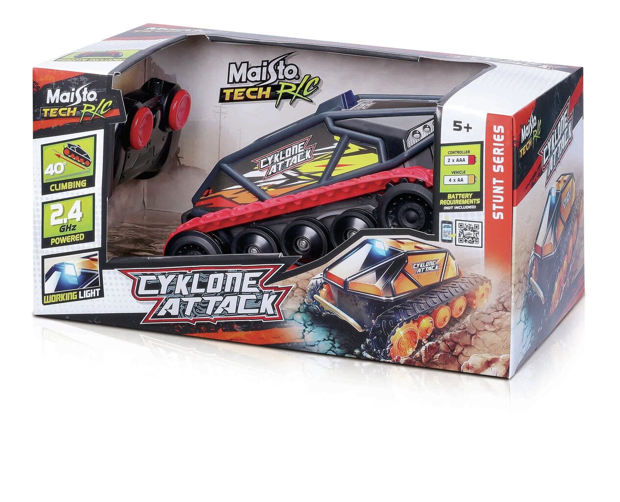 Radio-ohjattu automalli Maisto Tech Cyklone Attack, 82755 hinta ja tiedot | Poikien lelut | hobbyhall.fi