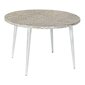 DKD Home Decor Sivupöytä, metalli/mangopuu, (75 x 75 x 80 cm) hinta ja tiedot | Sohvapöydät | hobbyhall.fi