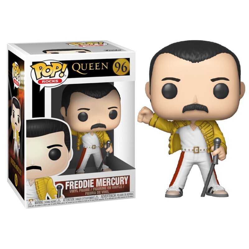 POP-leluhahmo Queen Freddie Mercury Wembley 1986 hinta ja tiedot | Tyttöjen lelut | hobbyhall.fi