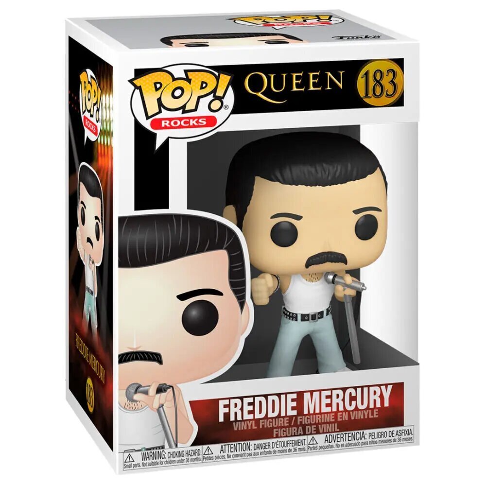 POP-leluhahmo Queen Freddie Mercury Radio Gaga hinta ja tiedot | Tyttöjen lelut | hobbyhall.fi