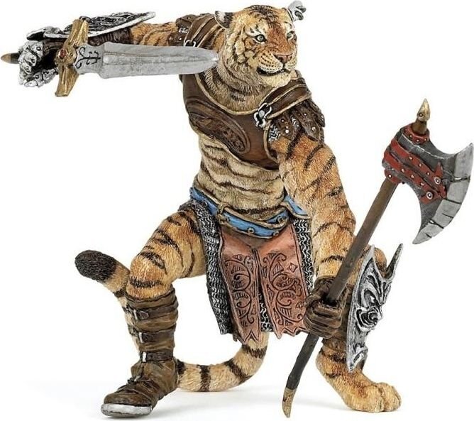 Tiger Warrior -hahmo Papo hinta ja tiedot | Poikien lelut | hobbyhall.fi