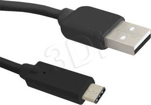 Qoltec-kaapeli USB 3.1 C-tyyppi Uros / USB 2.0 A Uros | 1,0 m hinta ja tiedot | Kaapelit ja adapterit | hobbyhall.fi