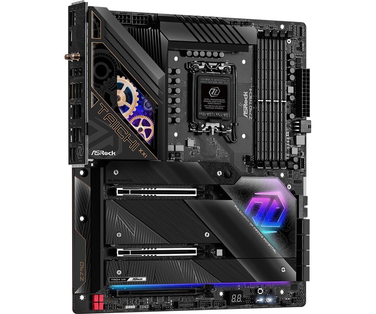 ASRock Z790 Taichi, E-ATX, LGA1700, DDR5, WiFi hinta ja tiedot | Emolevyt | hobbyhall.fi