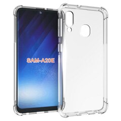 TakeMe Anti-Shock Samsung Galaxy A20E (A202F) Skaidrus hinta ja tiedot | Puhelimen kuoret ja kotelot | hobbyhall.fi