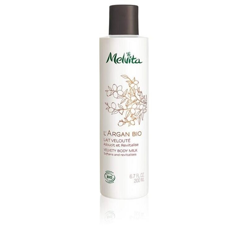 Vartalovoide Melvita L'Argan Bio Velvety Body Milk, 200ml hinta ja tiedot | Vartalovoiteet ja -emulsiot | hobbyhall.fi