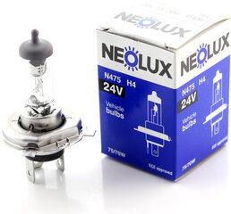 -Auton polttimo Neolux H4, 75/70W hinta ja tiedot | Neolux Sähköosat ja tarvikkeet | hobbyhall.fi