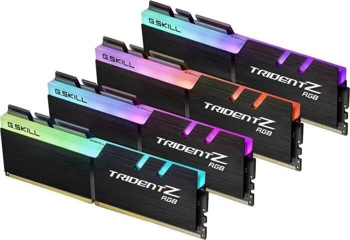 G.Skill Trident Z RGB, 32GB (4x8GB), DDR4, 4000MHz (F4-4000C18Q-32GTZRB) hinta ja tiedot | Muisti (RAM) | hobbyhall.fi