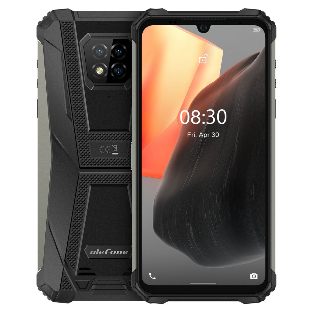 Ulefone Armor 8 Pro 8/128GB Dual SIM Black UF-A8P-8GB/BK hinta ja tiedot | Matkapuhelimet | hobbyhall.fi