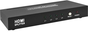 Qoltec Active Splitter HDMI 1.3B | 1x4 hinta ja tiedot | Adapterit | hobbyhall.fi