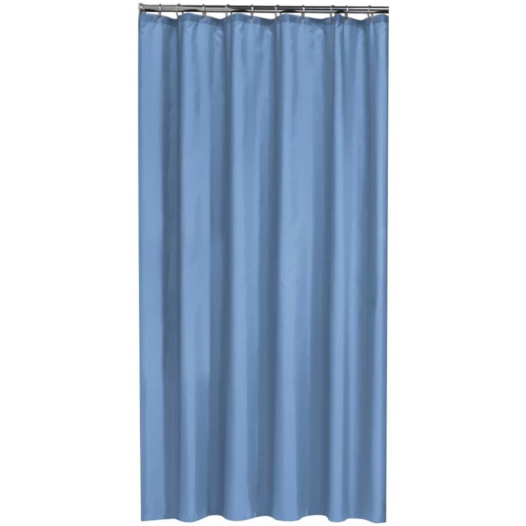 Sealskin Suihkuverho Granada 180 cm sininen hinta ja tiedot | Kylpyhuoneen sisustus | hobbyhall.fi