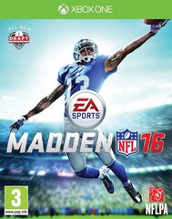 Xbox One -peli Madden NFL 16 hinta ja tiedot | Tietokone- ja konsolipelit | hobbyhall.fi