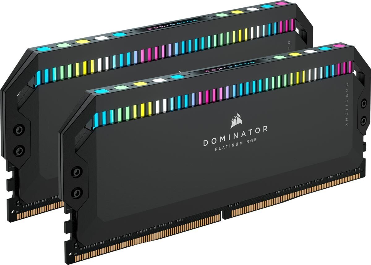 Corsair Dominator Platinum RGB, 32 Gt (2 x 16 Gt), DDR5, 6200 MHz (CMT32GX5M2X6200C36) hinta ja tiedot | Muisti (RAM) | hobbyhall.fi