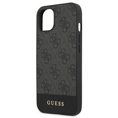 Guess GUHCP13MG4GLGR iPhone 13 6.1 "gray / gray hard4G Stripe Collection hinta ja tiedot | Puhelimen kuoret ja kotelot | hobbyhall.fi