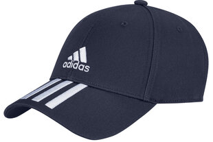 Adidas Baseball 3-Stripes CT miesten lippalakki GE0750, musta hinta ja tiedot | Miesten hatut, huivit ja käsineet | hobbyhall.fi