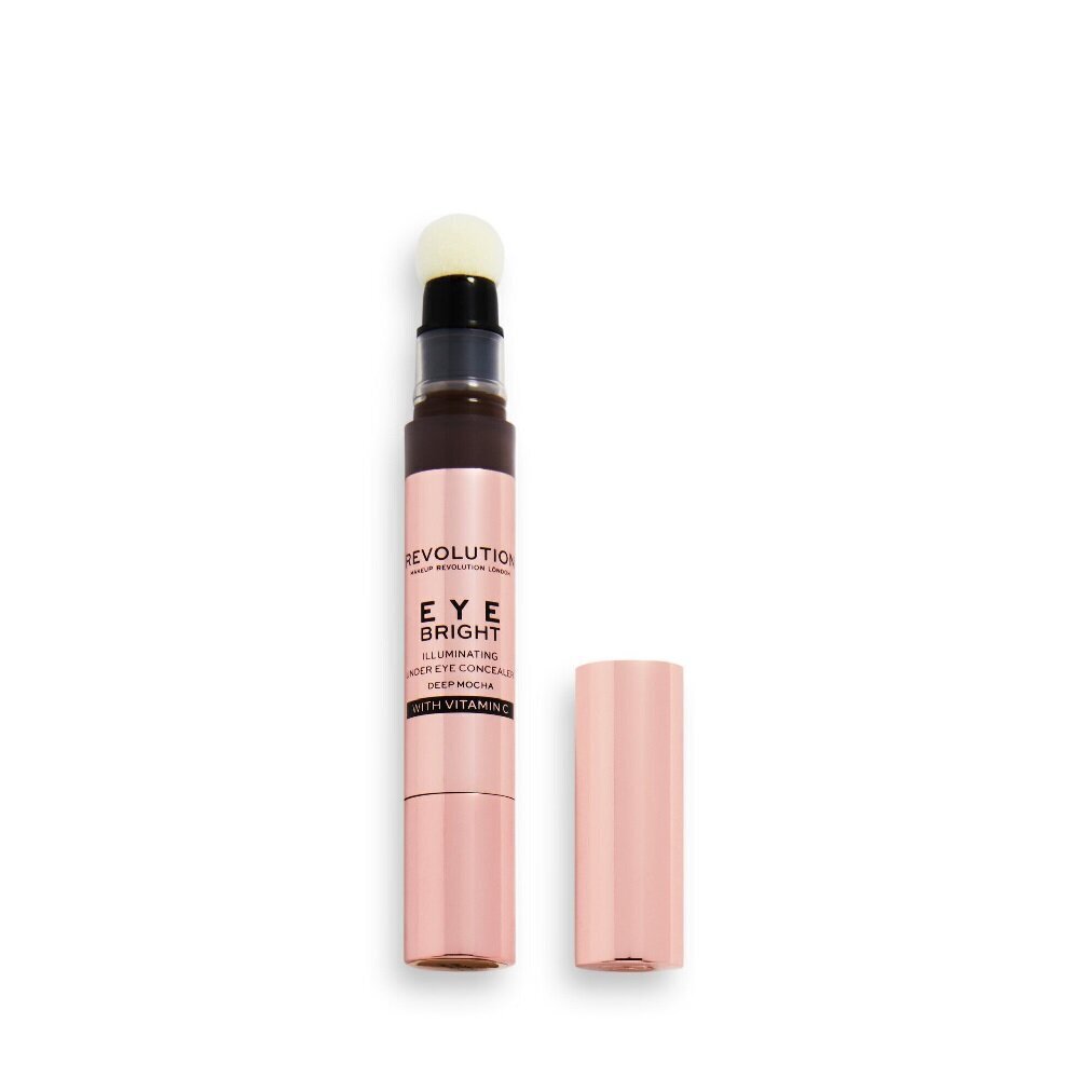 Peitevoide silmänympärysiholle Makeup Revolution Eye Bright Under Eye Concealer Deep Mocha, 3ml hinta ja tiedot | Meikkivoiteet ja puuterit | hobbyhall.fi