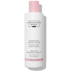 Hellävarainen tuuheuttava shampoo ruusu-uutteella Christophe Robin Delicate Volumising Shampoo, 250ml hinta ja tiedot | Christophe Robin Hajuvedet ja kosmetiikka | hobbyhall.fi