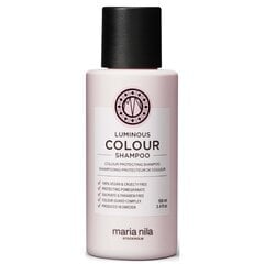 Shampoo värjätyille hiuksille Maria Nila Luminous Colour Shampoo, 100ml hinta ja tiedot | Maria Nila Hajuvedet ja kosmetiikka | hobbyhall.fi