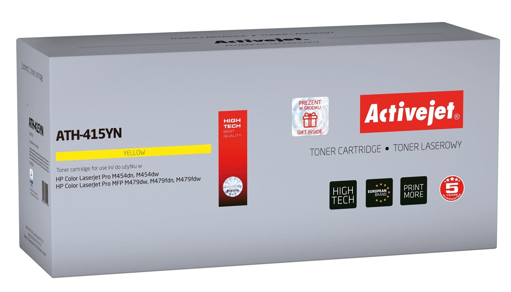 Activejet ATH-415YN, siru hinta ja tiedot | Laserkasetit | hobbyhall.fi