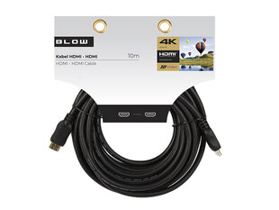 HDMI-HDMI-kaapeli, 10 m hinta ja tiedot | Kaapelit ja adapterit | hobbyhall.fi