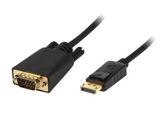 Kaapeli VGA - DisplayPort, 1,8 m hinta ja tiedot | Blow Kodinkoneet ja kodinelektroniikka | hobbyhall.fi