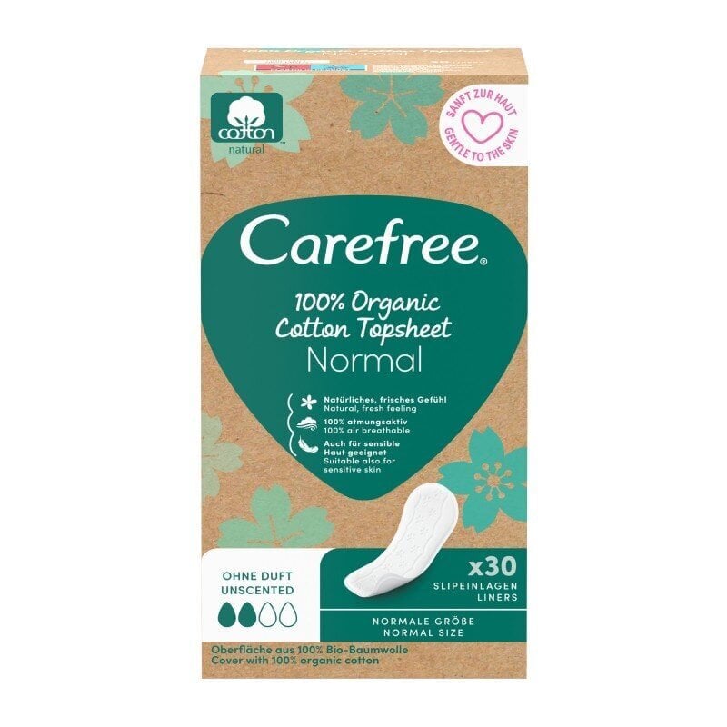 Terveyssiteet Organic Cotton Normal hinta ja tiedot | Tamponit ja terveyssiteet | hobbyhall.fi