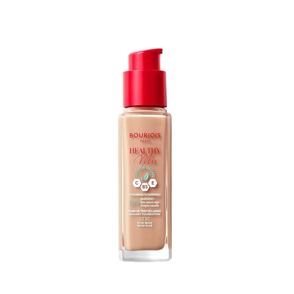 Meikkivoide Bourjois Healthy Mix 525 rose beige, 30 ml hinta ja tiedot | Meikkivoiteet ja puuterit | hobbyhall.fi