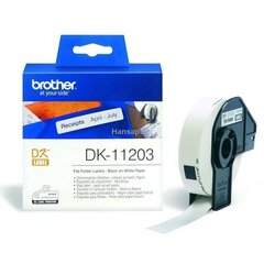 Brother DK-11203 DK11203 hinta ja tiedot | Tulostustarvikkeet | hobbyhall.fi