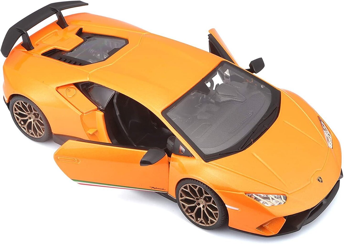 Auto Bburago Lamborghini Huracan 1:24 Oranssi hinta ja tiedot | Poikien lelut | hobbyhall.fi