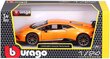 Auto Bburago Lamborghini Huracan 1:24 Oranssi hinta ja tiedot | Poikien lelut | hobbyhall.fi