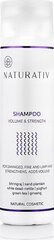 Shampoo vaurioituneille ja ohuille hiuksille Naturativ Shampoo Volume & Strength, 250ml hinta ja tiedot | Shampoot | hobbyhall.fi