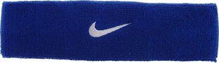 Nike Peapaelad Swoosh -otsanauha, sininenn NNN07 402 NNN07 402 hinta ja tiedot | Naisten urheiluvaatteet | hobbyhall.fi