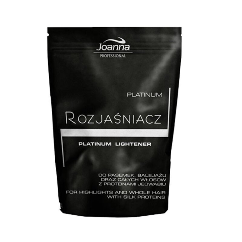 Hiusten vaalennuspuuteri Joanna Professional Platinum Lightener Silkkiproteiineilla, 450g hinta ja tiedot | Hiusvärit | hobbyhall.fi