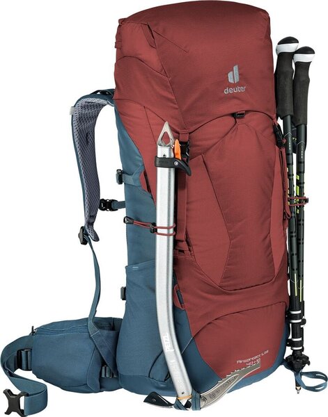 Deuter reppu Aircontact Lite 40+10 L, punainen