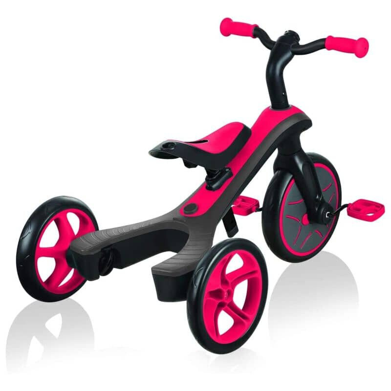 Tasapainopyörä Globber 2in1 Explorer Trike, punainen hinta ja tiedot | Potkupyörät | hobbyhall.fi