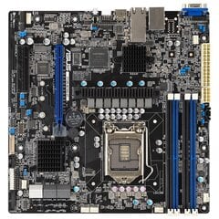 Asus P12R-M/10G-2T, mikro-ATX, LGA1200 hinta ja tiedot | Emolevyt | hobbyhall.fi