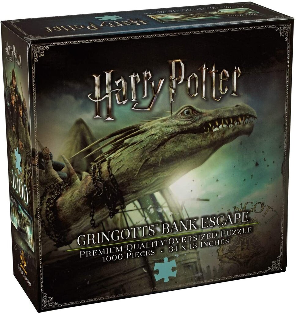 Palapeli Harry Potter Gringotts Bank Escape, 1000 kpl. hinta ja tiedot | Palapelit | hobbyhall.fi